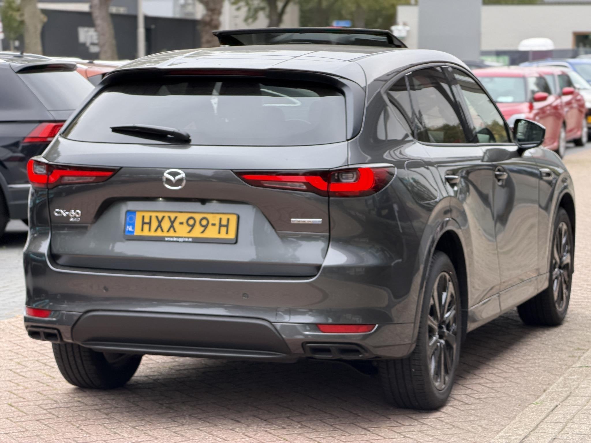 Mazda CX-60 2.5 e-SkyActiv PHEV Homura Plus Automaat 327PK |, Auto's, Automaat, Gebruikt, 4 cilinders, 2500 kg