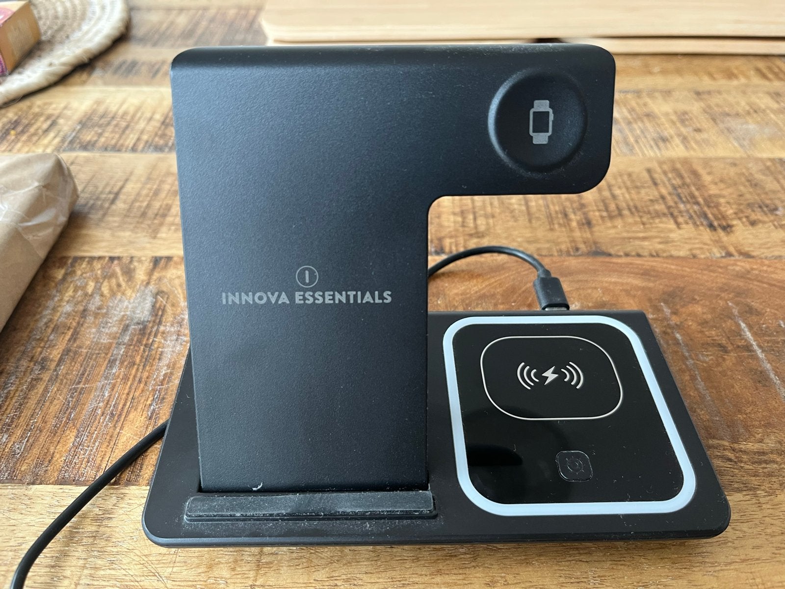 Innova Essentials 3-in-1 Draadloze Oplader, Ophalen of Verzenden, Zo goed als nieuw