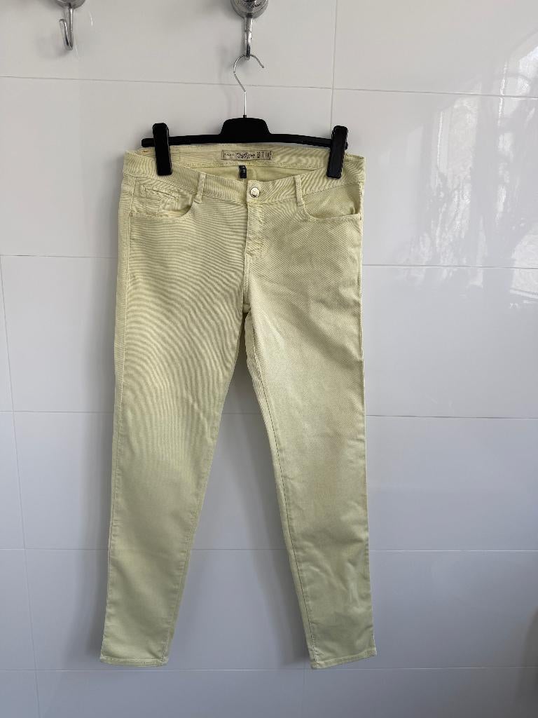 Broek Zara geel, Zara, Geel, Zo goed als nieuw, Lang