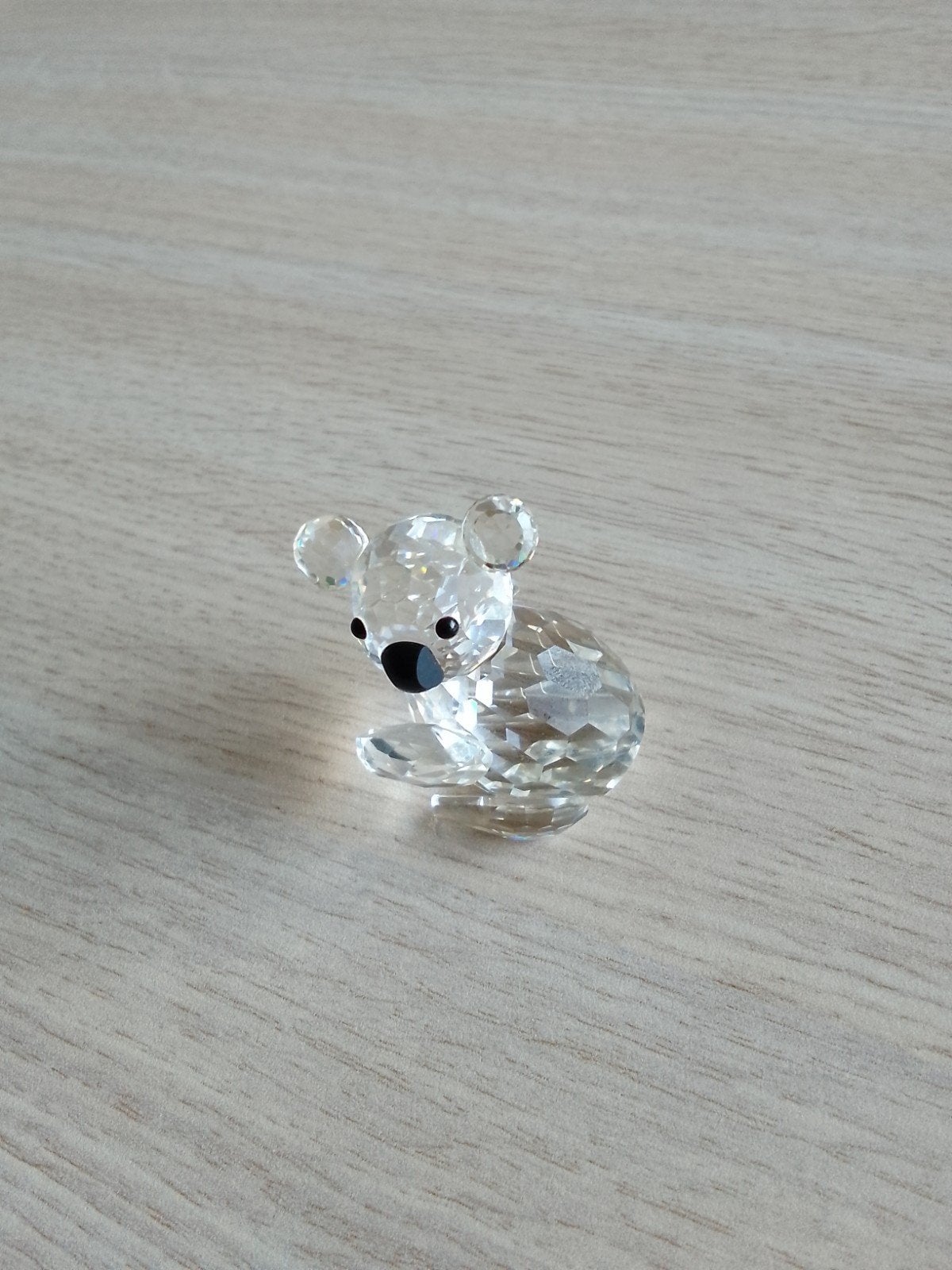 Swarovski kristallen panda beer, 4 cm hoog, helemaal gaaf, Verzamelen, Ophalen of Verzenden, Zo goed als nieuw, Figuurtje