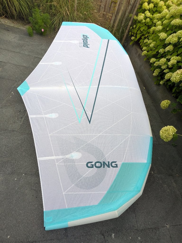 Gong droid 5.5 zo goed als nieuw, Watersport en Boten, Ophalen of Verzenden, Zo goed als nieuw, Wingsurf-wing