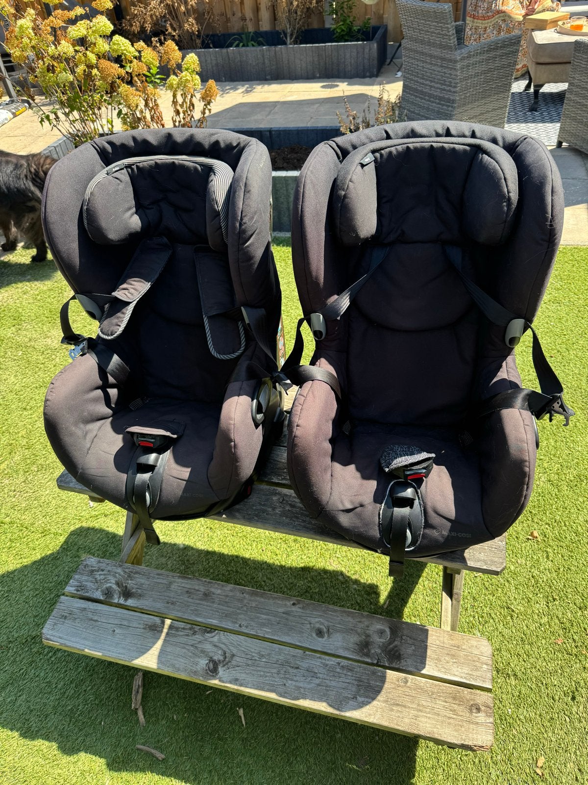 2 stuks! Maxi-Cosi Axiss autostoel 9-18 kg draaibaar, Kinderen en Baby's, Autostoeltjes, Ophalen, Verstelbare rugleuning, 9 t/m 18 kg