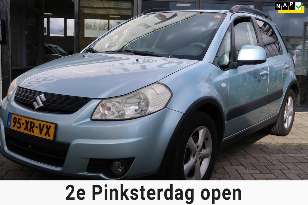 Suzuki SX4 1.6 Shogun *Rijklaarprijs *Trekhaak *NAP, Auto's, Suzuki, Gebruikt, Zwart, 4 cilinders, 49 €/maand