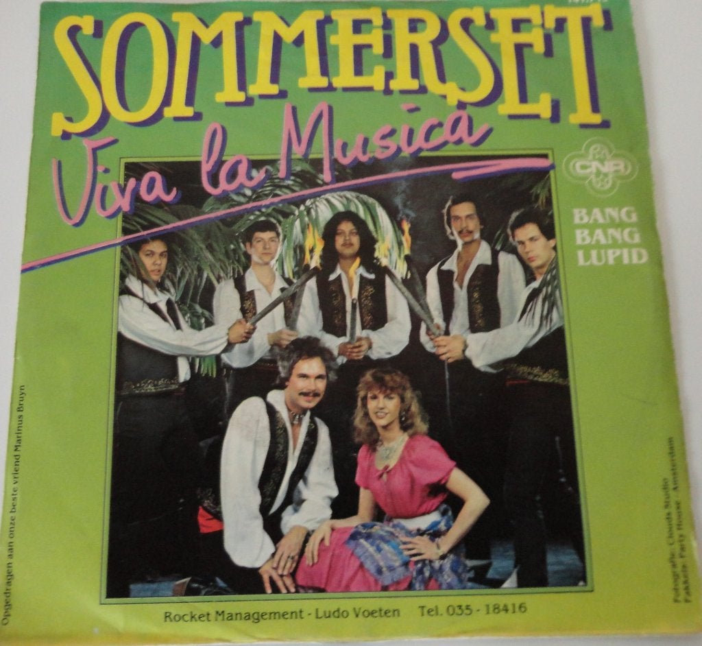 Sommerset > Viva La Musica, Ophalen of Verzenden, Gebruikt, 7 inch, Pop