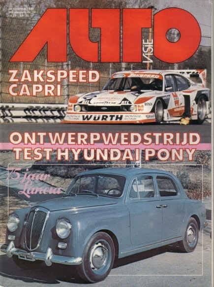 Autovisie 24 1981 : Fiat 127 Special / Sport - Ford Zakspeed, Ophalen of Verzenden, Gelezen, Algemeen