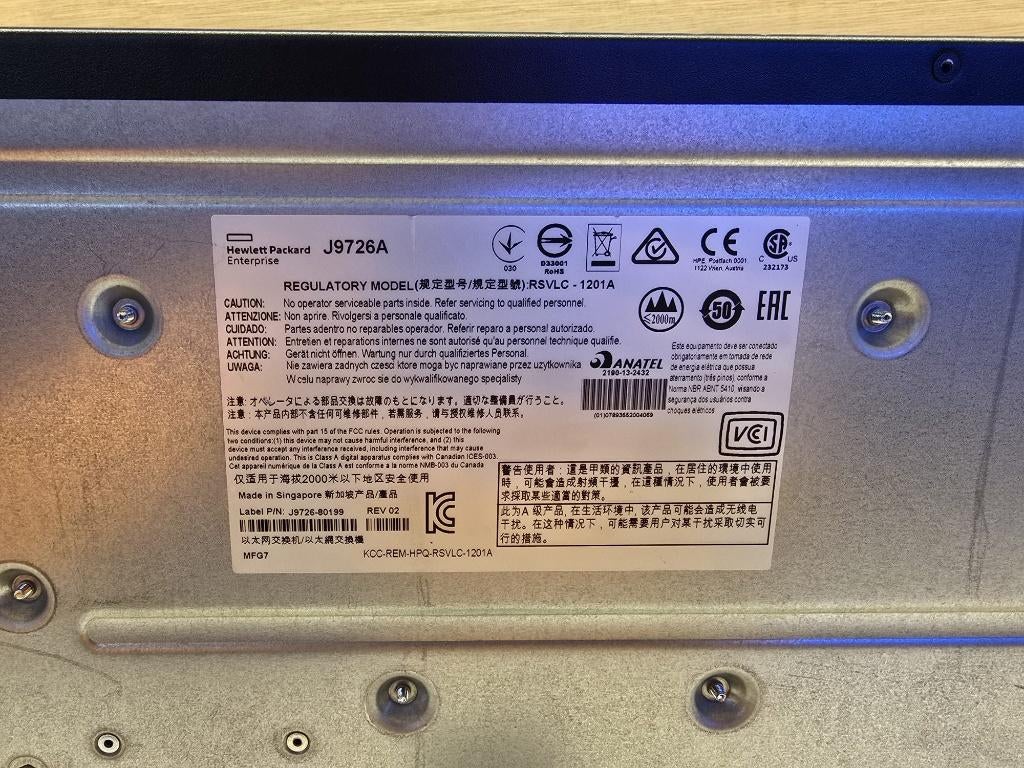 Aruba & HP Switch, Computers en Software, Netwerk switches, Refurbished, Ophalen of Verzenden
