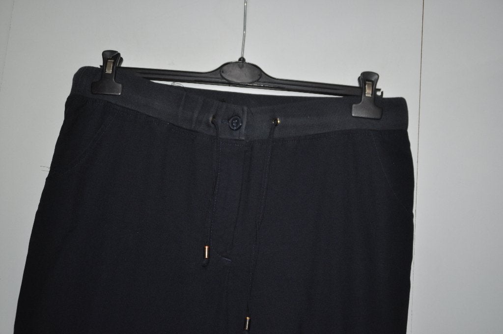H11H Ulla popken broek blauw maat 44 stretch, Ophalen of Verzenden, Zo goed als nieuw, Blauw, Broek of Spijkerbroek