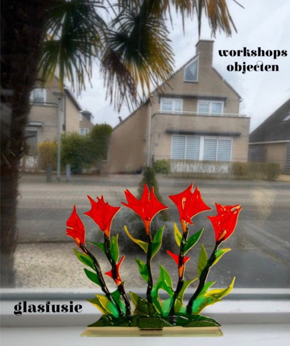 Glasfusie, glaskunst, glas, oranjerie, Ophalen