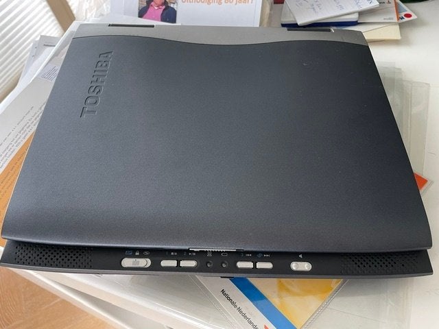 Vintage Toshiba Satellite Laptop - Windows 98, Computers en Software, Windows Laptops, HDD, Minder dan 4 GB, Qwerty, Minder dan 2 Ghz