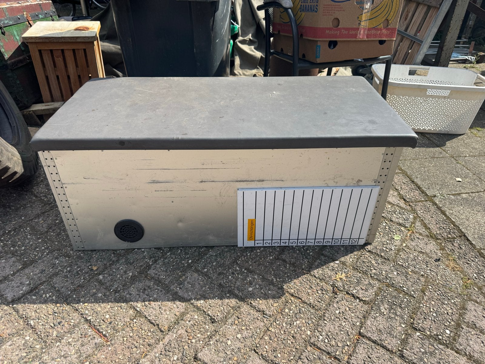 Bankje voor bestelbus - 106x51x44 cm, Auto-onderdelen, Ophalen, Gebruikt, Nvt, Universele onderdelen