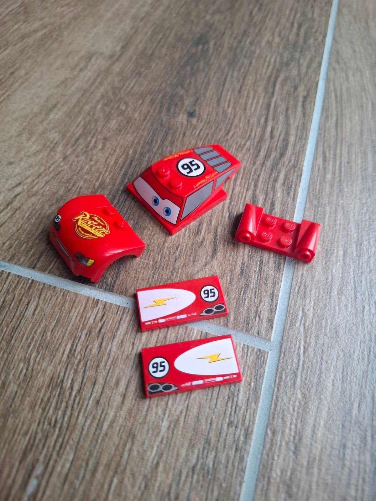 Lego Cars Lightning McQueen onderdelen, Ophalen of Verzenden, Gebruikt, Lego