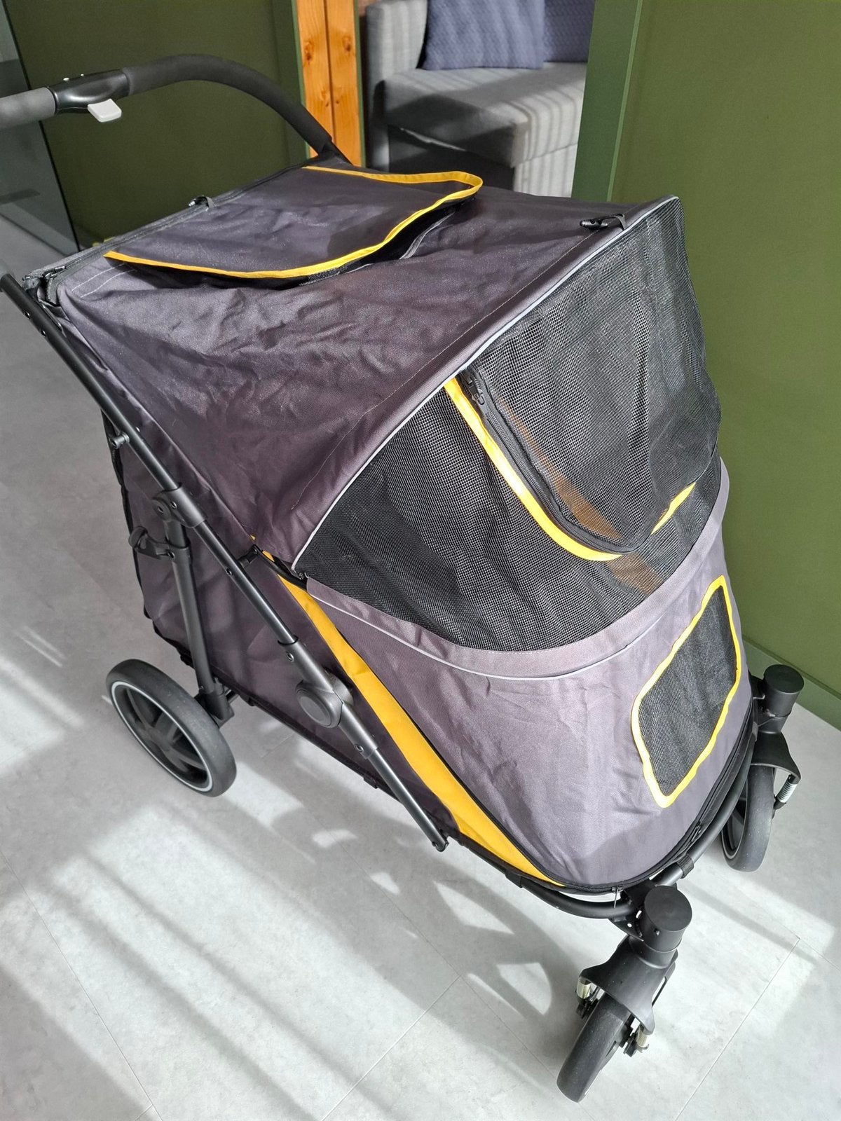 Hondenbuggy hondenkar Pawhut, Dieren en Toebehoren, Honden-accessoires, Ophalen, Zo goed als nieuw