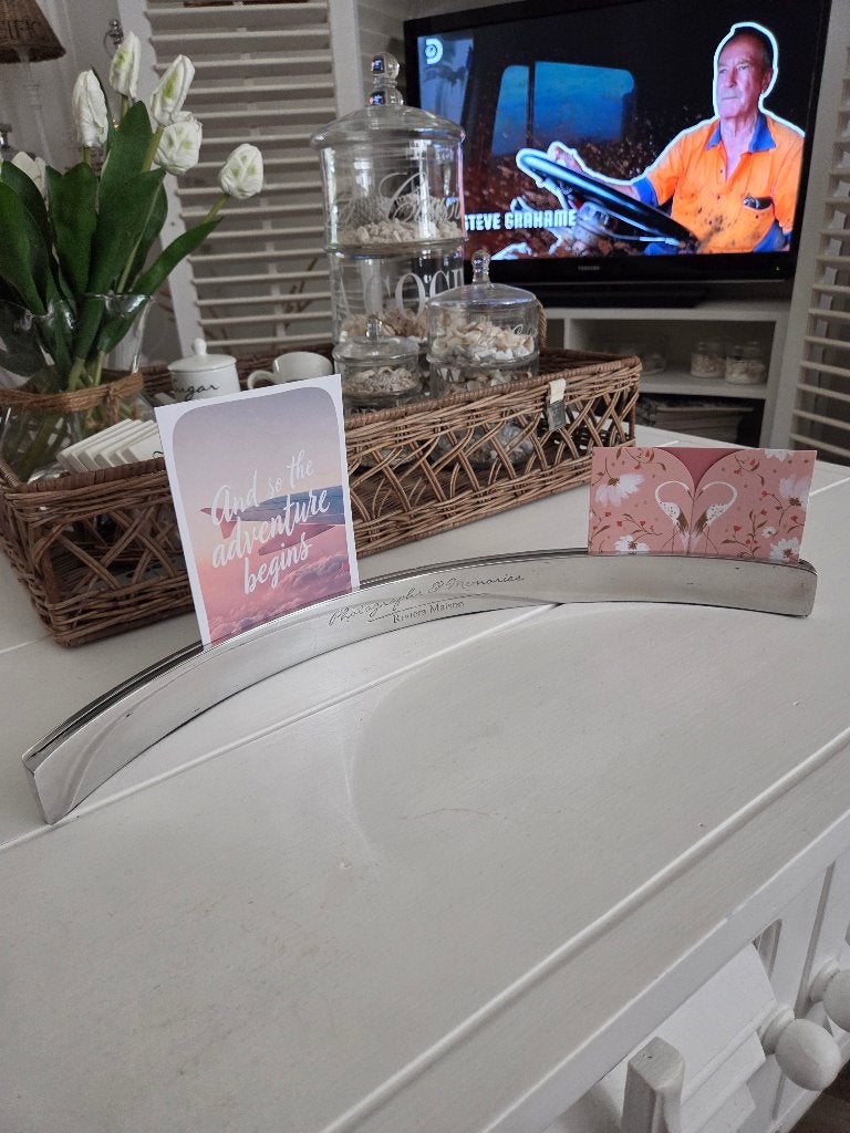 Zgan  riviera maison  foto/kaart houder, Ophalen of Verzenden, Zo goed als nieuw