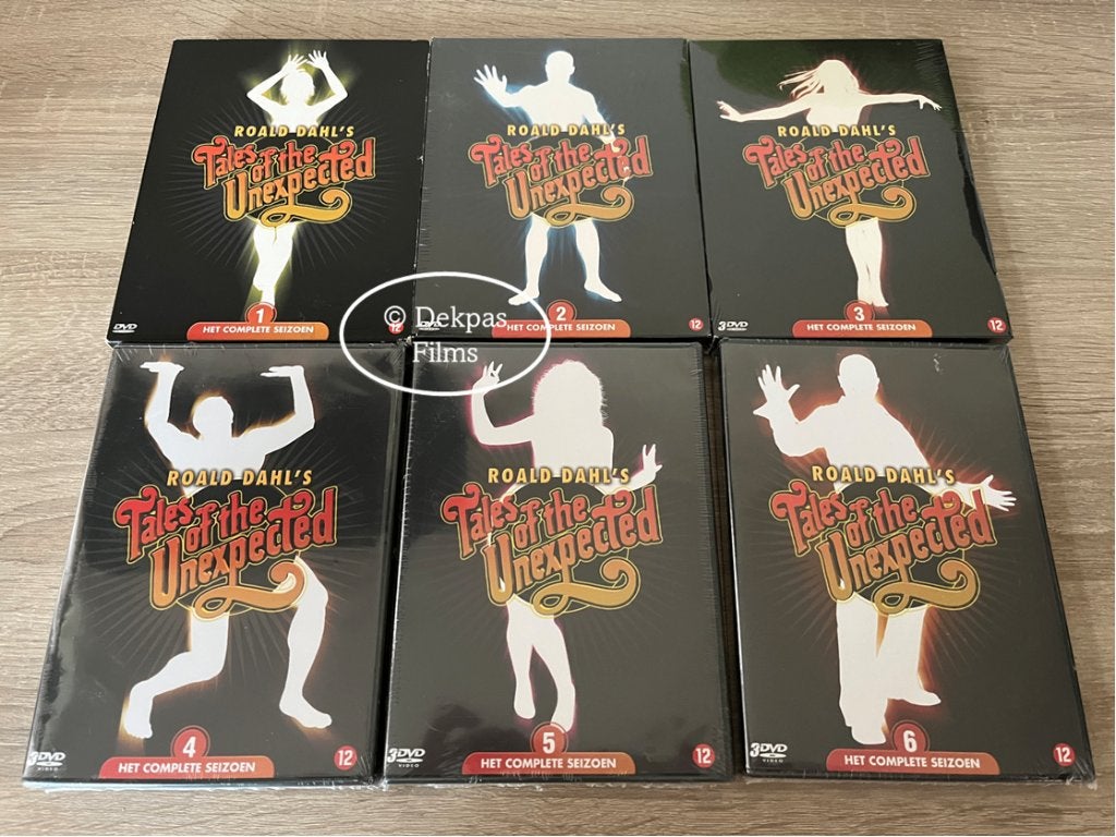 Dvd's Tales of the Unexpected - 1 t/m 6 - (2 t/m 6 NIEUW), Cd's en Dvd's, Vanaf 12 jaar, Ophalen of Verzenden, Nieuw in verpakking