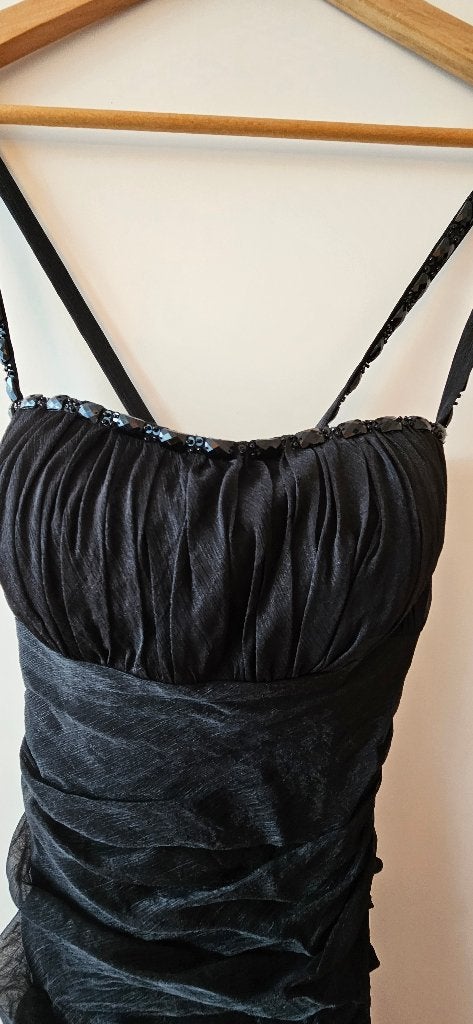 gelegenheids jurk, Kleding | Dames, Maat 38/40 (M), Zwart, Ophalen of Verzenden, Zo goed als nieuw