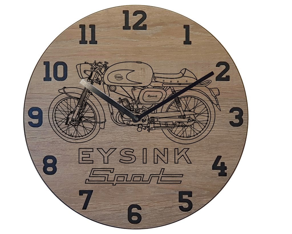 Eysink Sport - Thema klok, Ophalen of Verzenden, Nieuw, Wandklok