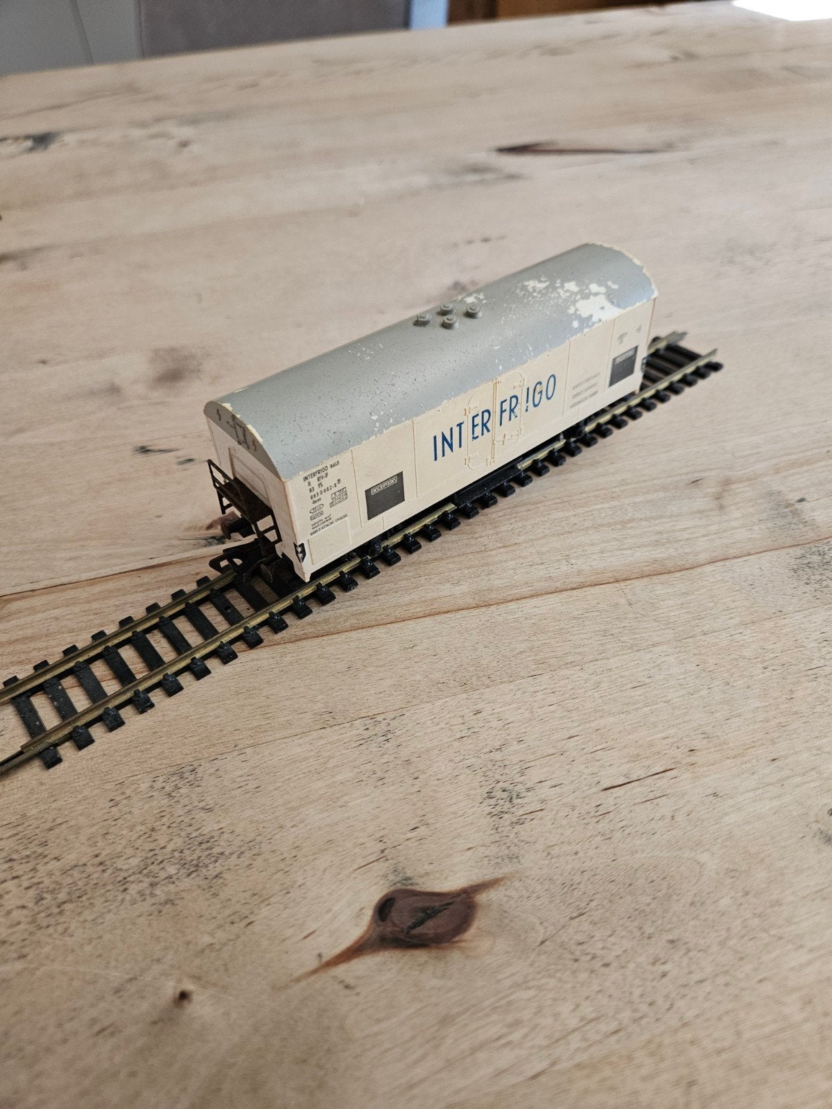 Fleischmann koelwagon interfrigo., Ophalen of Verzenden, Gelijkstroom, Fleischmann