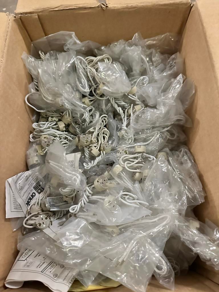 Fittingen nieuw !  voor zwakstroom 12 volt G4, Ophalen of Verzenden, Nieuw, Overige typen