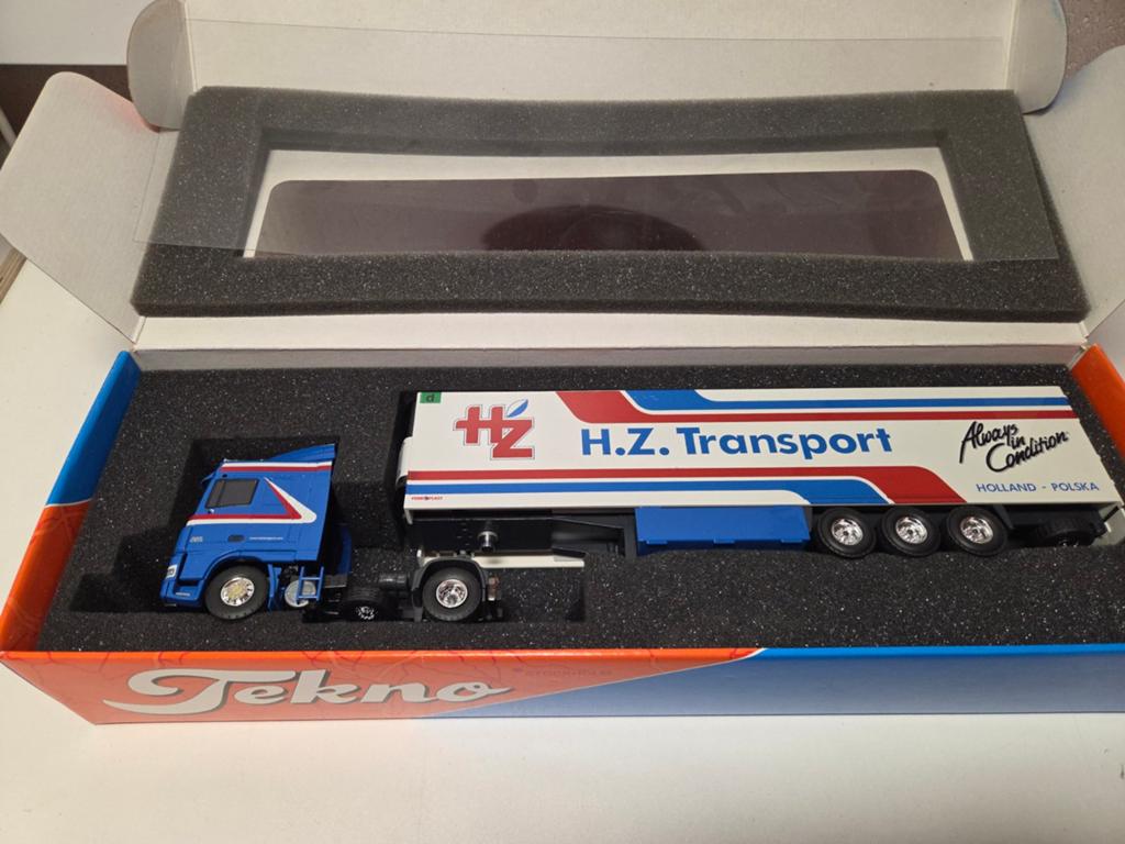 Tekno DAF XF koeloplegger H Z Transport Maasland, Ophalen of Verzenden, Zo goed als nieuw, Bus of Vrachtwagen, Tekno