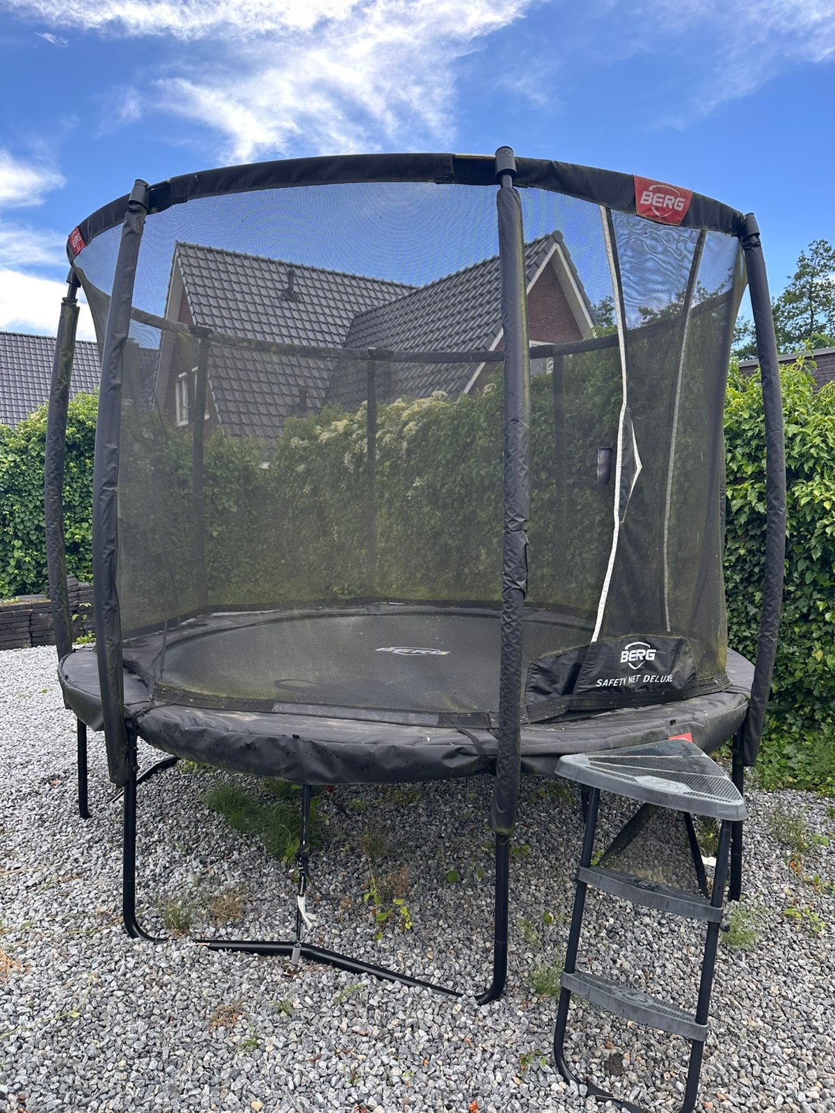 Berg Trampoline met veiligheidsnet, Ophalen, Gebruikt, BERG, BERG