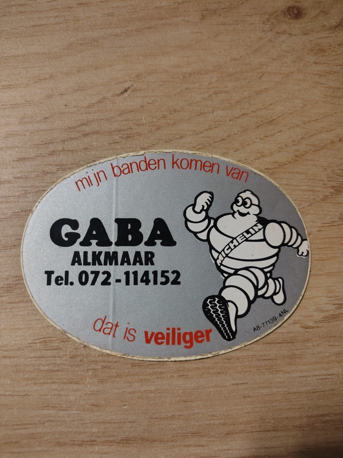 Gaba Alkmaar sticker, Ophalen of Verzenden, Zo goed als nieuw