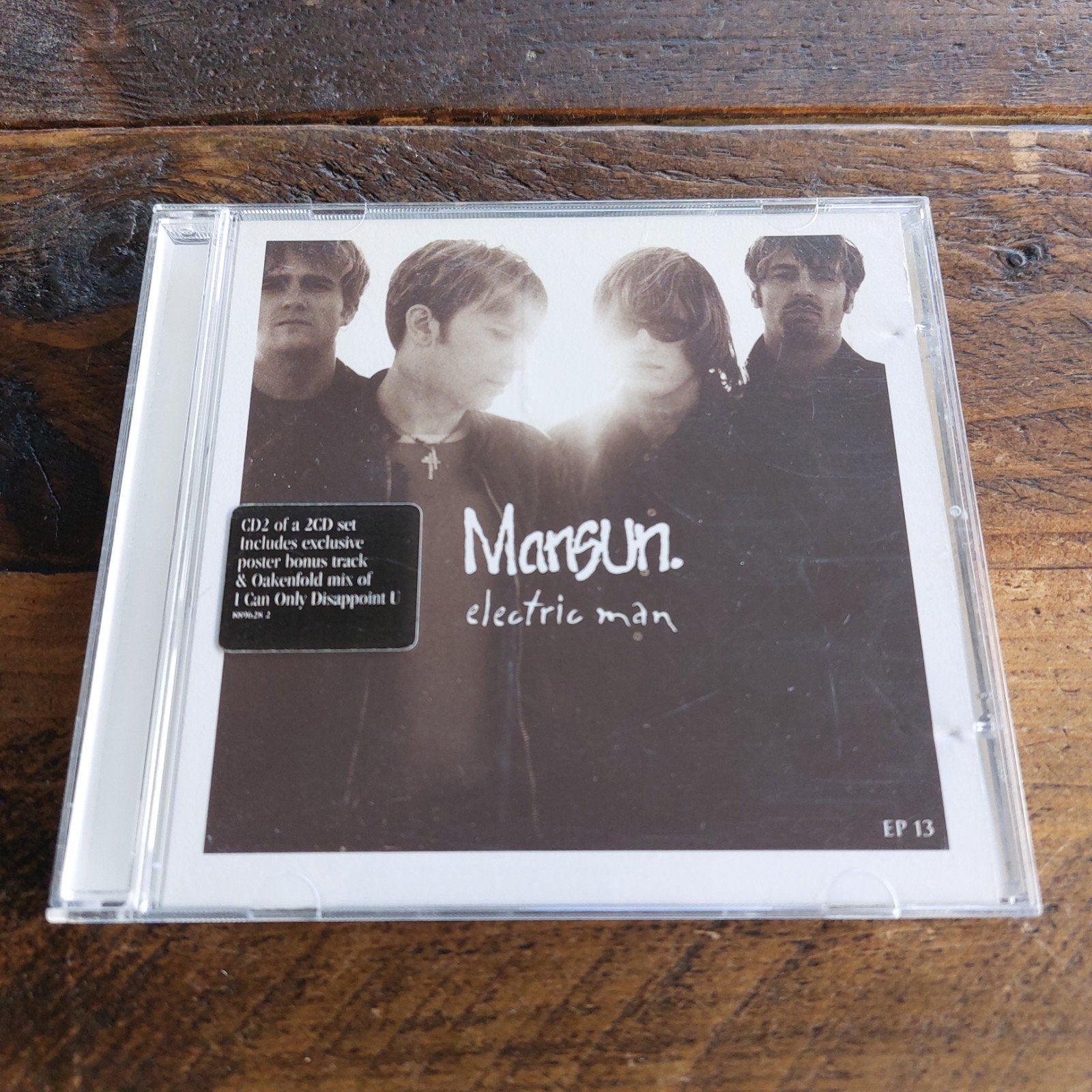 CD single Mansun: Electric Man (CD2), Ophalen of Verzenden, Gebruikt, Rock en Metal