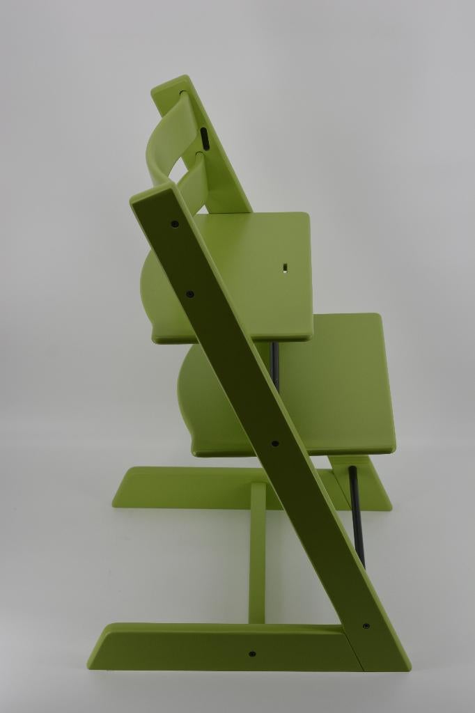 Stokke Tripp Trapp Lime Green – Refurbished model, Verzenden, Zo goed als nieuw, Meegroeistoel, Gordel(s)