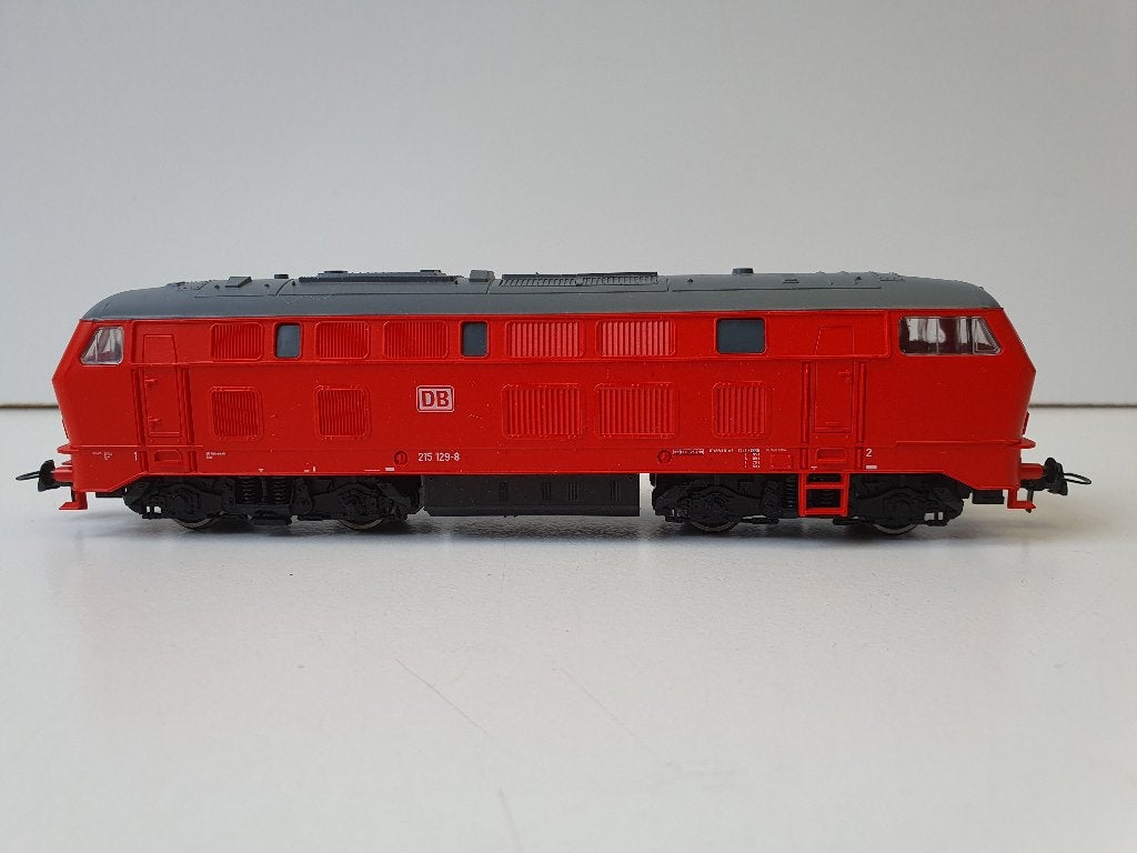ROCO H0 63490 Dieselloc BR 215 129-8 digitaal gelijkstroom, Gebruikt, Ophalen of Verzenden, Roco, Gelijkstroom