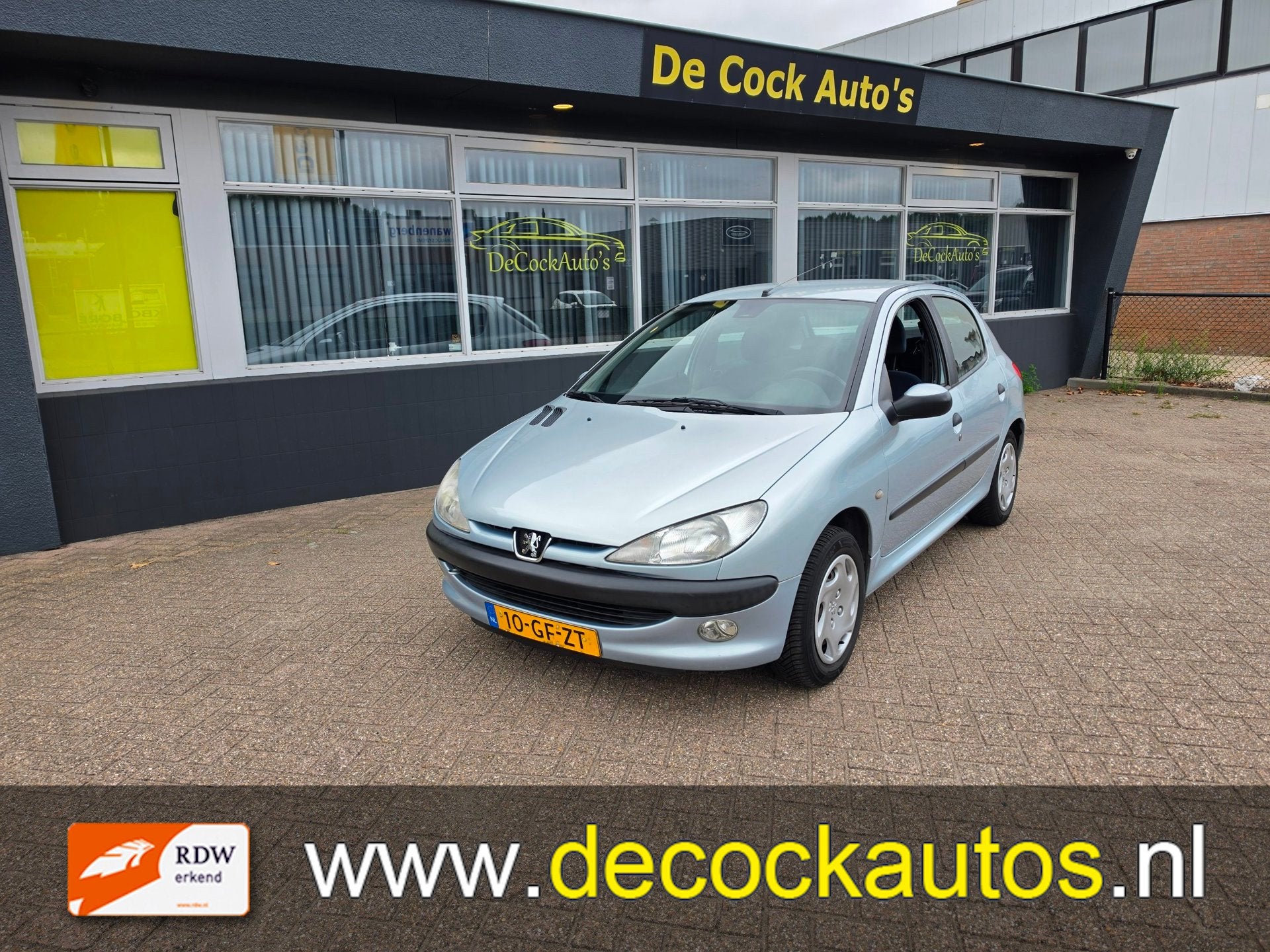 Peugeot 206 1.4 Gentry/AIRCO/TREKHAAK, Auto's, Voorwielaandrijving, 31 €/maand, 4 cilinders, Origineel Nederlands
