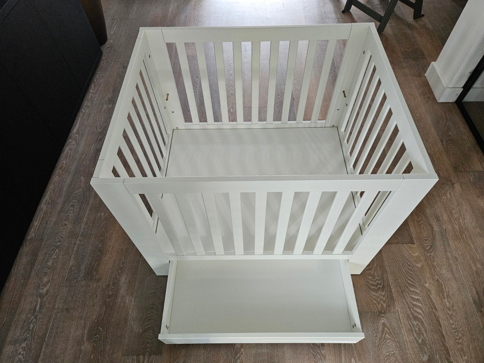 Kidsmill Chrystal II/Alaska II Box met lade, Kinderen en Baby's, Boxen, Ophalen, Gebruikt, Vierkant, In hoogte verstelbaar