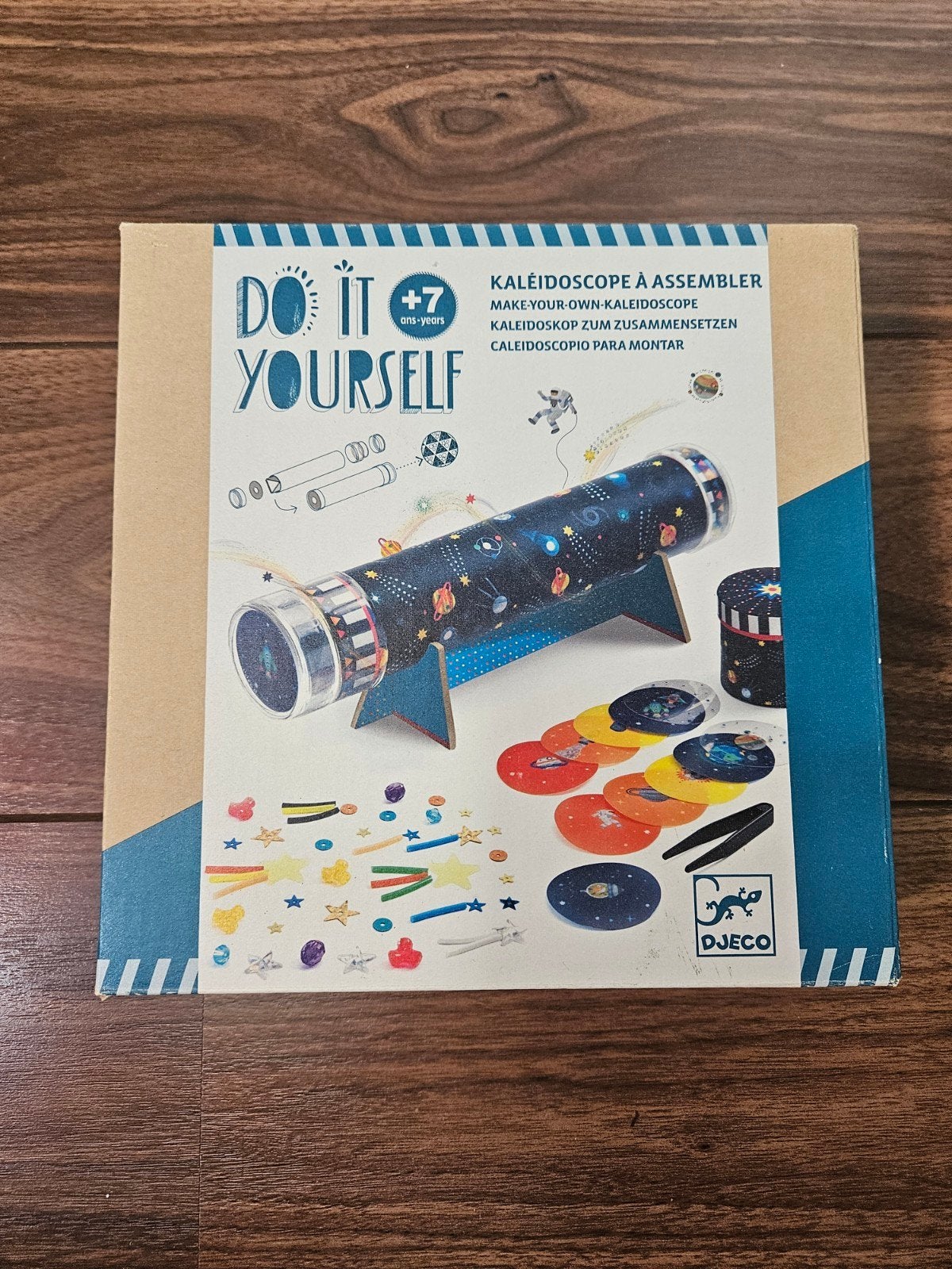 DIY caleidoscoop knutselset - Maak je eigen caleidoscoop, Overige thema's, Meerkleurig, Ophalen of Verzenden, Zo goed als nieuw