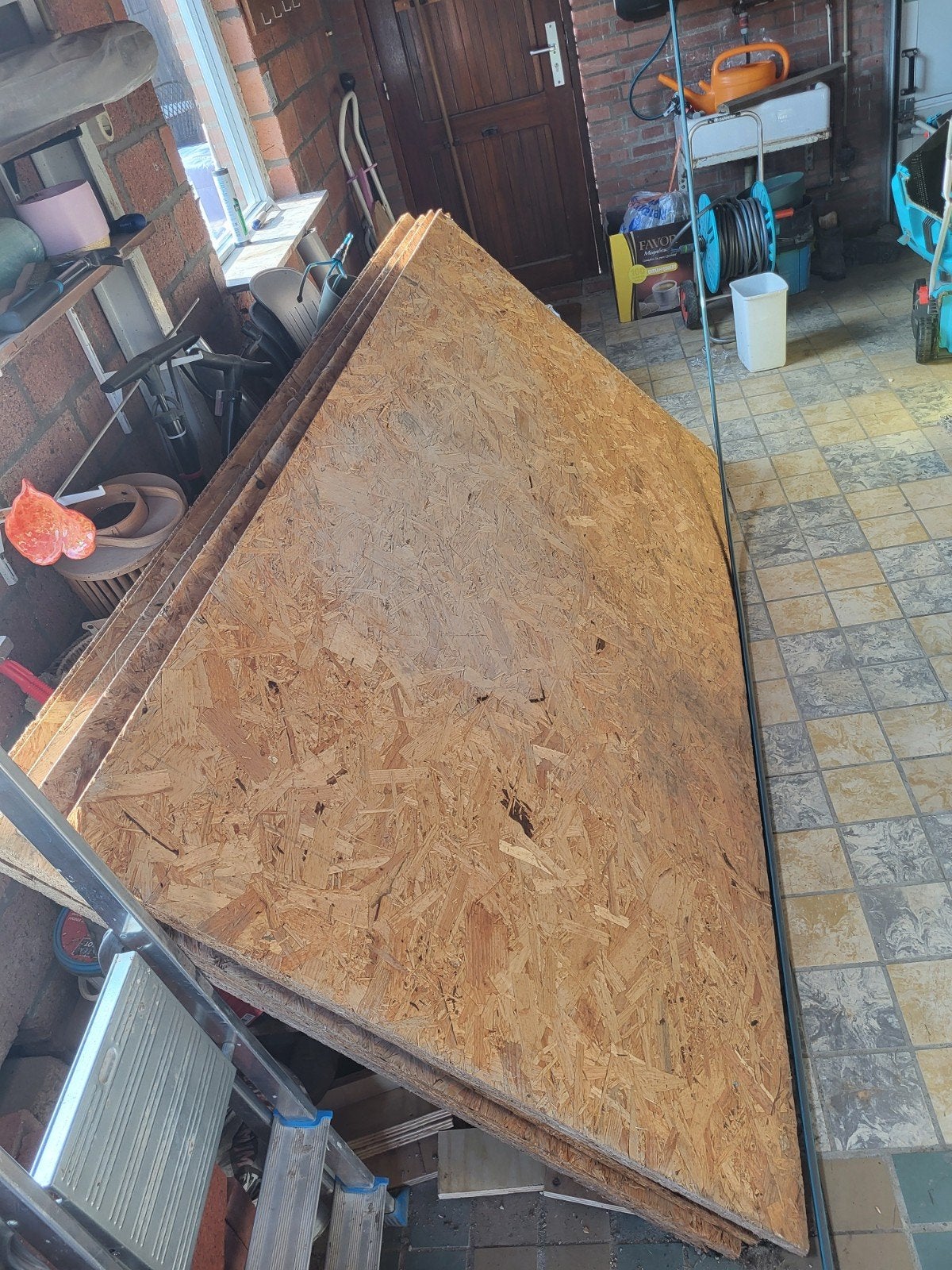 OSB platen, Ophalen, Gebruikt, 25 tot 50 mm, Overige typen