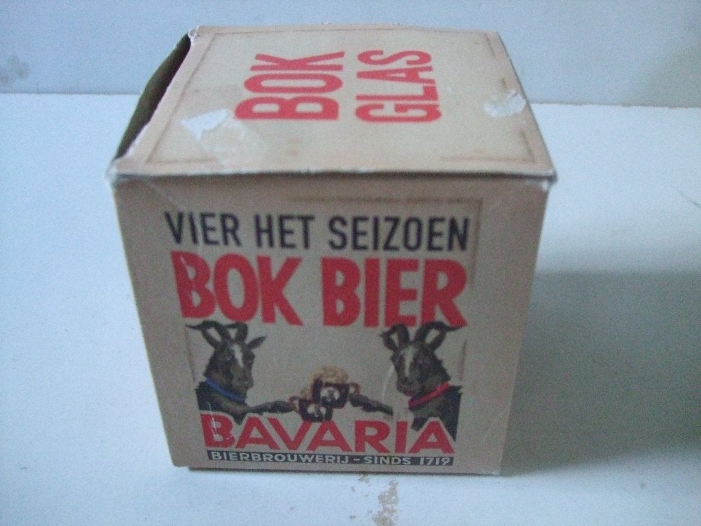 Bavaria Bok Bierglas (nr.2), Verzamelen, Ophalen of Verzenden, Nieuw, Glas of Glazen, Bavaria
