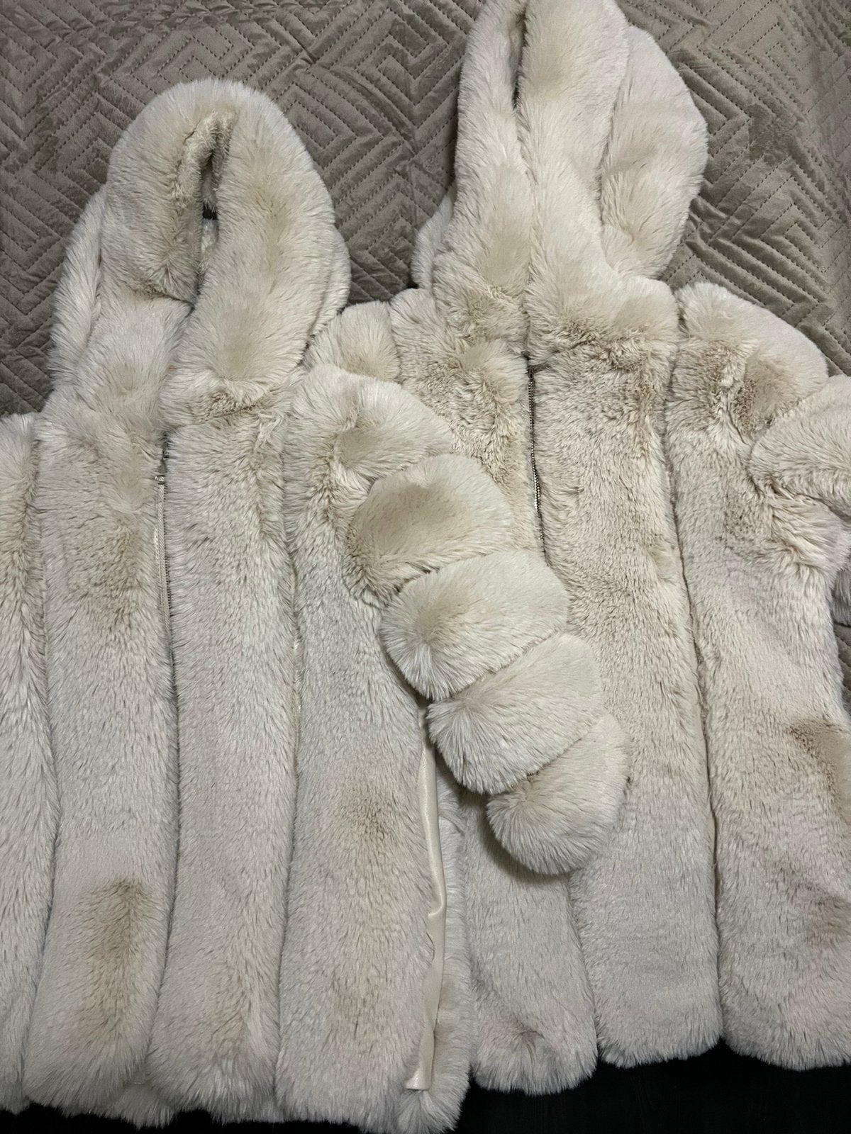 Prachtige faux fur jassen, Ophalen of Verzenden, Zo goed als nieuw, Meisje, Jas