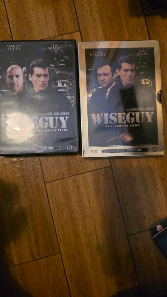 Wiseguy DVD Seizoen 1 & 2 - Seizoen 2 Nieuw in Verpakking, Vanaf 12 jaar, Ophalen, Zo goed als nieuw, Drama