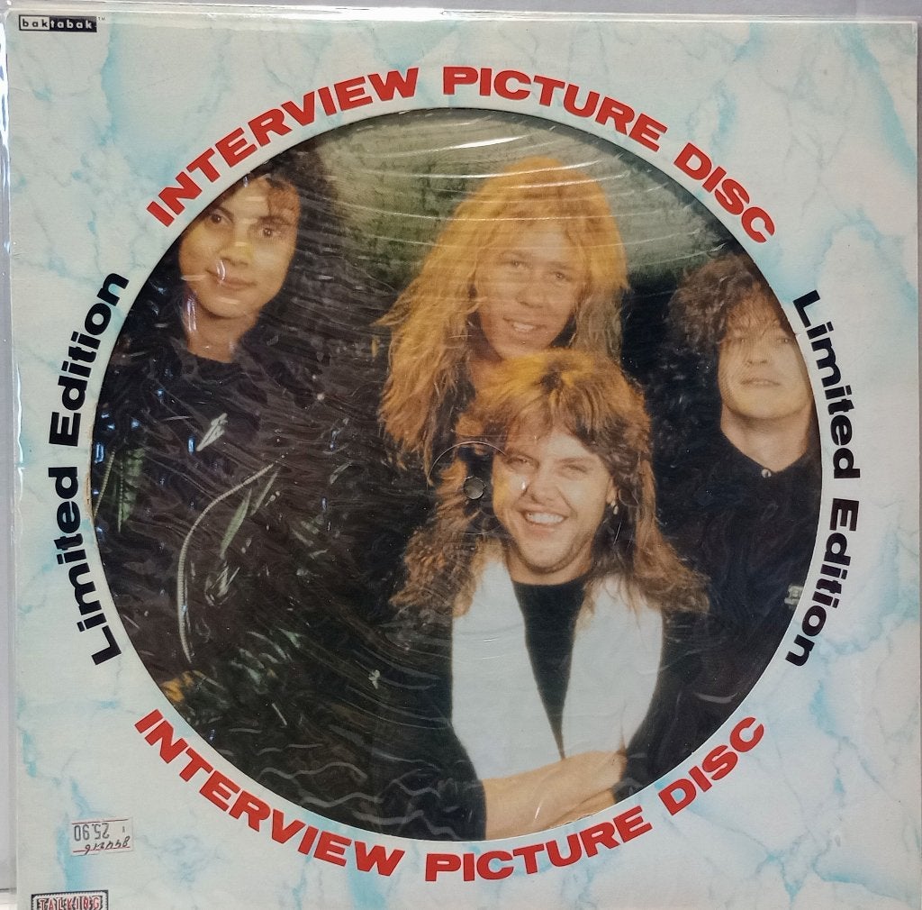 Metallica – Limited Edition Interview Picture Disc, Cd's en Dvd's, LP, Ophalen of Verzenden, Zo goed als nieuw, 12 inch