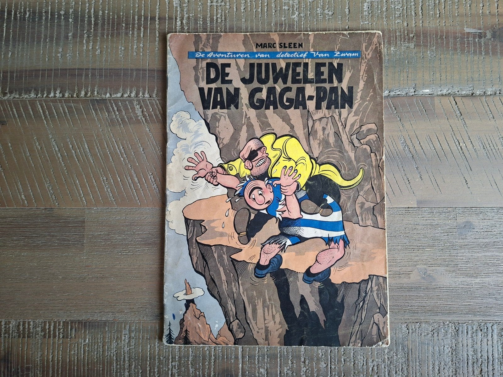 De Juwelen van Gaga-Pan - Eerste Druk 1950 - Marc Sleen, Boeken, Gelezen, Verzenden, Marc Sleen, Eén stripboek