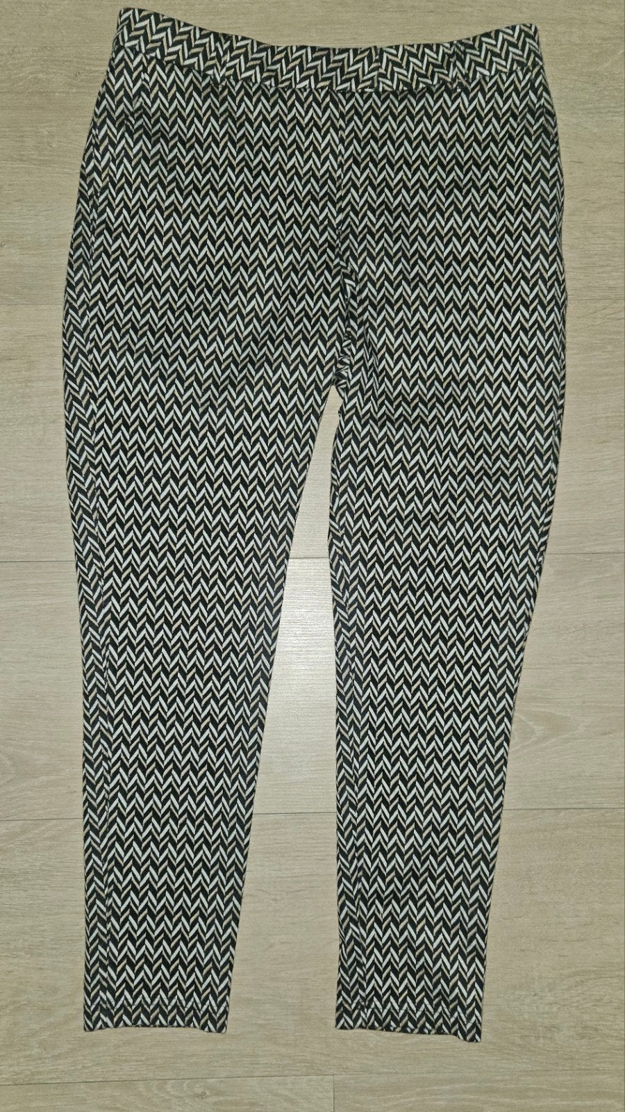 Elvira Collections Zigzag Broek Maat 38, Maat 38/40 (M), Meerkleurig, Ophalen of Verzenden, Zo goed als nieuw