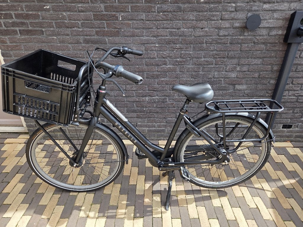 Meisjes fiets, Merk Gazelle, Type Heavy Duty NL C7, Fietsen en Brommers, Gebruikt, Handrem, Gazelle, Trommelrem