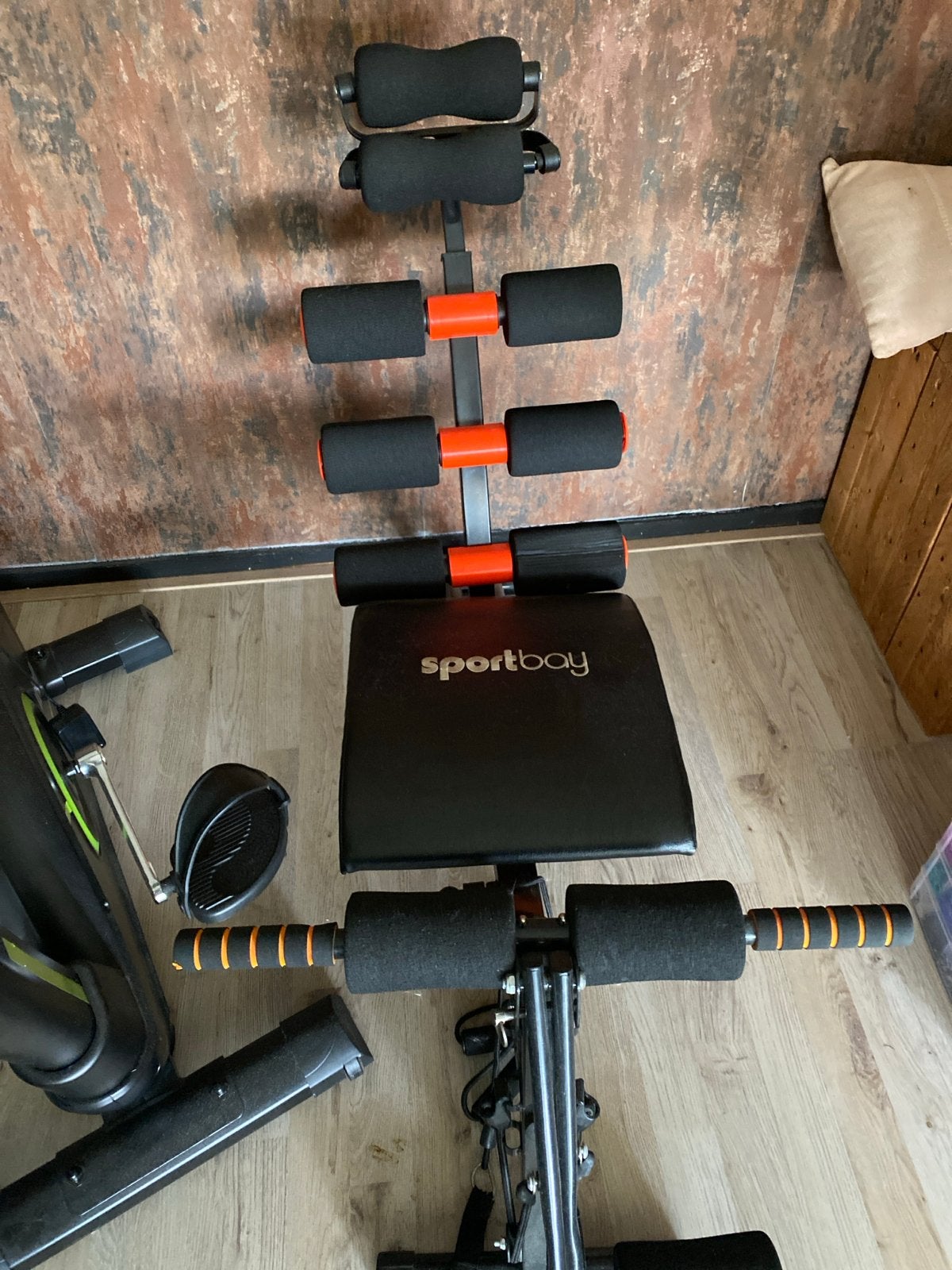 Sportbay buikspierbank / fitnessbank, Ophalen, Gebruikt, Buik, Fitnessbank