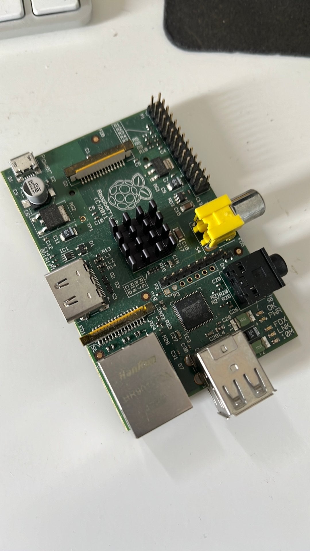 Raspberry pi model B rev. 1 256mb, Ophalen of Verzenden, Gebruikt, Overige typen