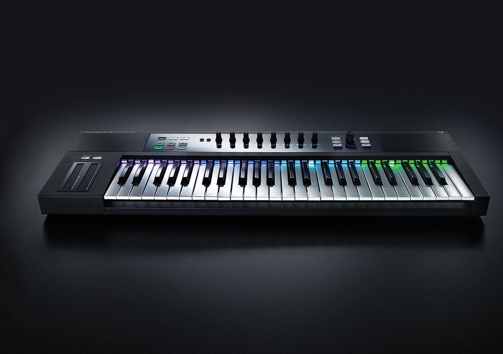 Native Instruments Komplete Kontrol S49 MIDI Keyboard, Gebruikt, Ophalen of Verzenden, Aanslaggevoelig, 49 toetsen