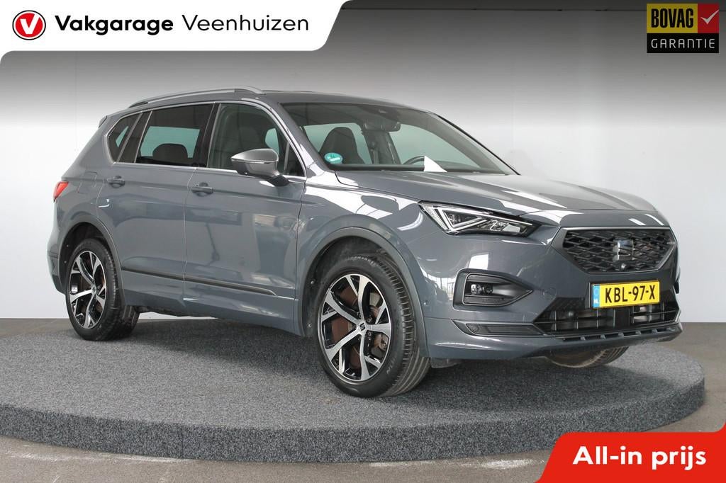 Seat TARRACO 1.4 TSI e-Hybrid PHEV FR|Rijklaar prijs|360 cam, 12 maanden, Stof, 4 cilinders, Plug-in hybride