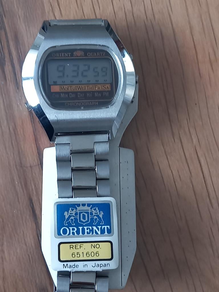 Orient-horloge uit 1976, Ophalen of Verzenden, Staal, Overige merken