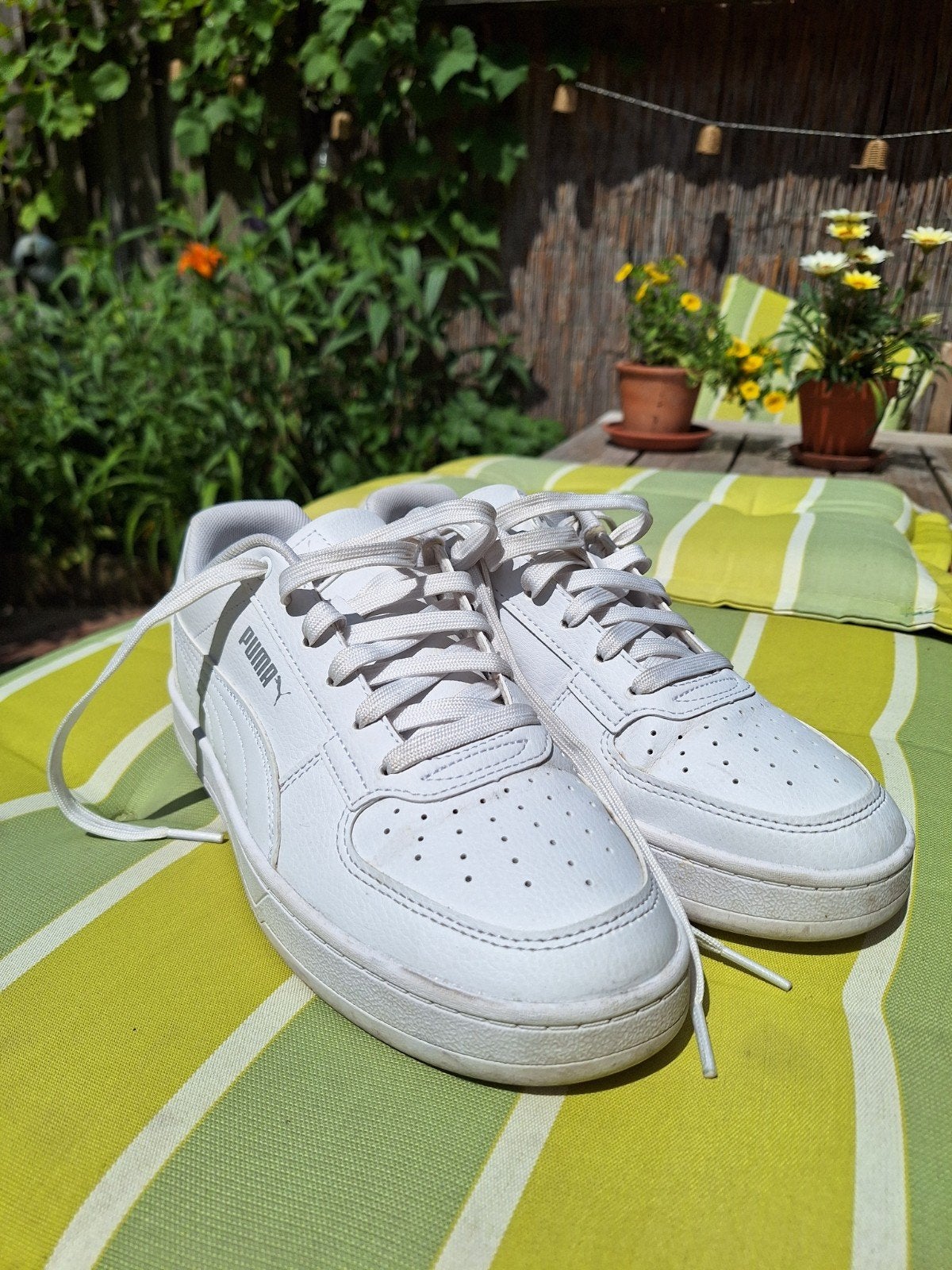 Sneakers Puma Caven 2.0 maat 40, Ophalen of Verzenden, Zo goed als nieuw, Wit, Sneakers of Gympen
