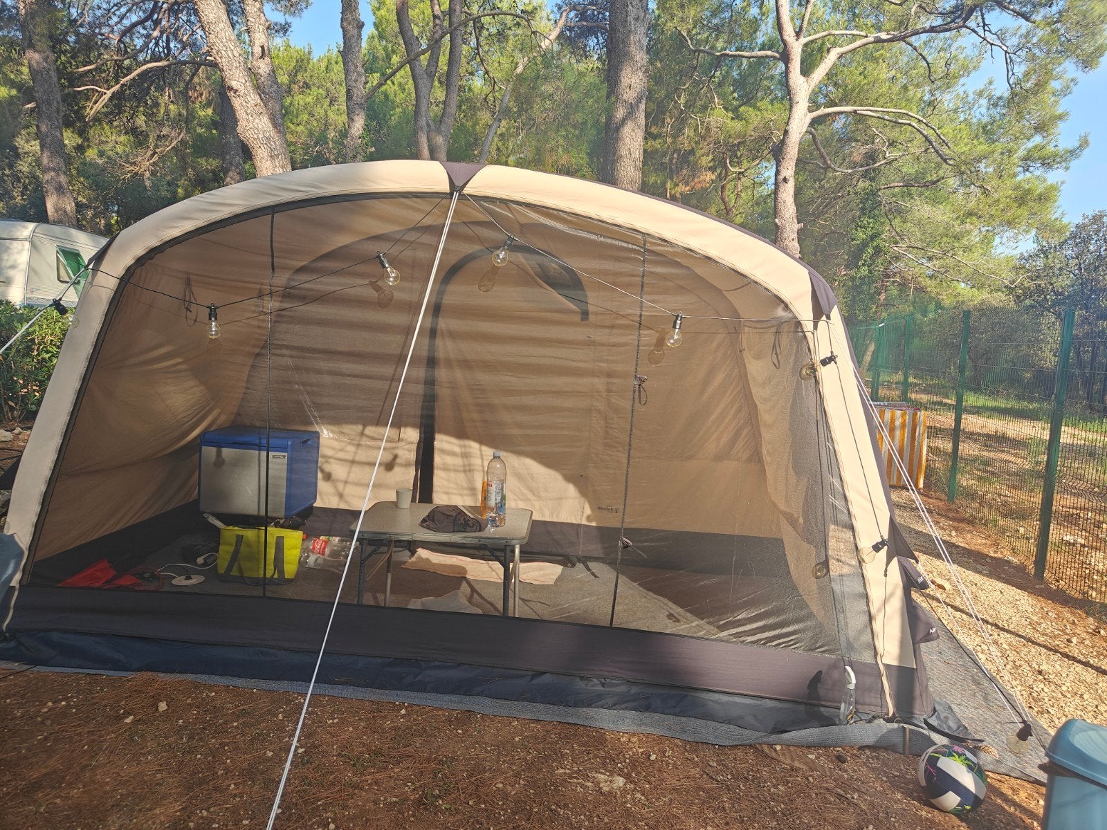 Tent (luchtbuizen)Miami Easy Air 5 Obelink 2024, Ophalen, Zo goed als nieuw, Tot en met 5