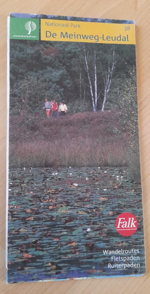 FALK TOERISTISCHE KAART NATIONAAL PARK 38 DE MEINWEG -LEUDA, Ophalen of Verzenden, Gelezen
