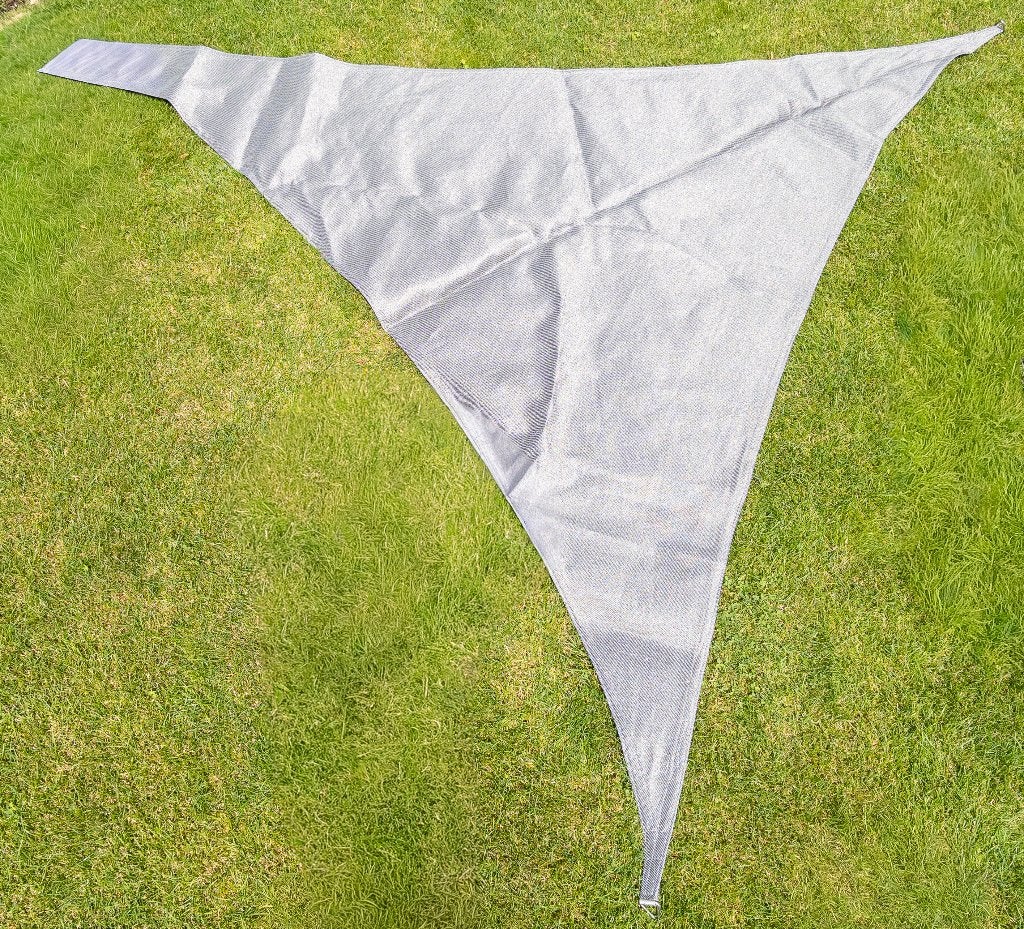 Nesling coolfit schaduwdoek driehoekig 3,6 x 3,6 x 3,6 meter, Tuin en Terras, Schaduwdoeken, Ophalen, Zo goed als nieuw