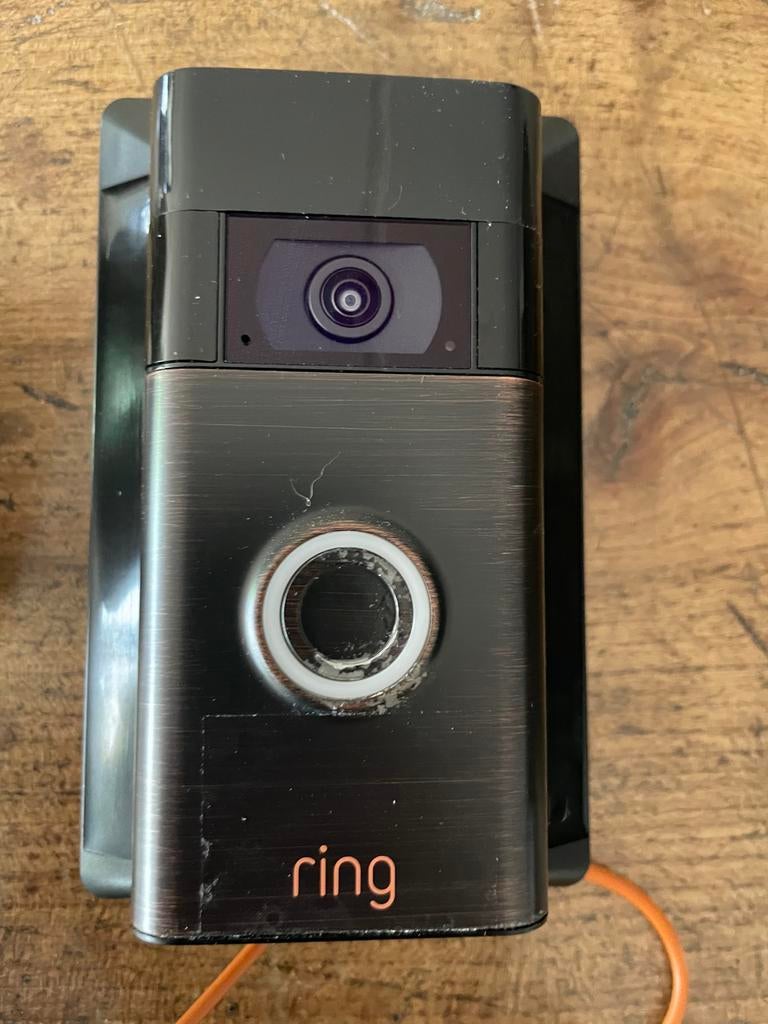 Ring video deurbel gen 2 incl. Ring Chime pro, oplaadbaar, Ophalen of Verzenden, Zo goed als nieuw