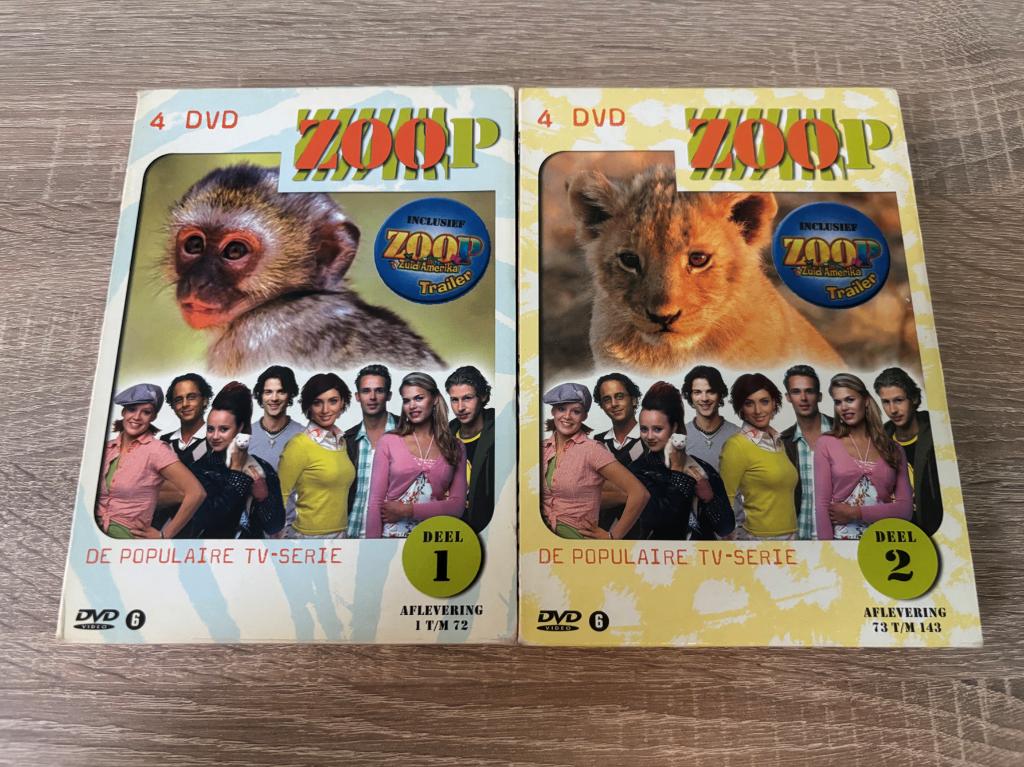 Dvd's Zoop - Deel 1 en 2, Cd's en Dvd's, Dvd's | Tv en Series, Vanaf 6 jaar, Ophalen of Verzenden, Gebruikt